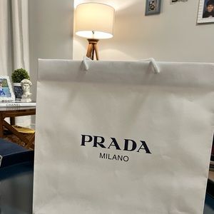 Prada shopping bag